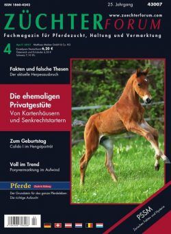 Zuchterforum – April 2021