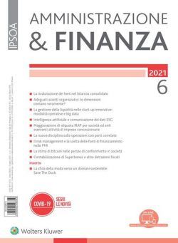 Amministrazione & Finanza – Giugno 2021