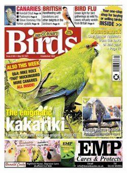 Cage & Aviary Birds – May 2021