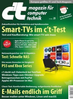 c’t Magazin fur Computertechnik – 12 November 2021