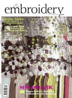 Embroidery Magazine – July-August 2012