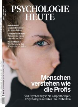 Psychologie Heute – 12 Mai 2021