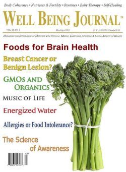 Well Being Journal – March-April 2012