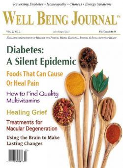 Well Being Journal – March-April 2013