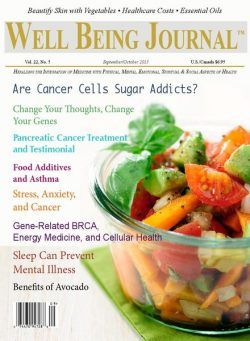 Well Being Journal – September-October 2013