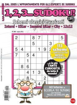 123 Sudoku – luglio 2021