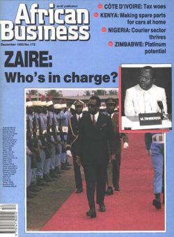 African Business English Edition – December 1992
