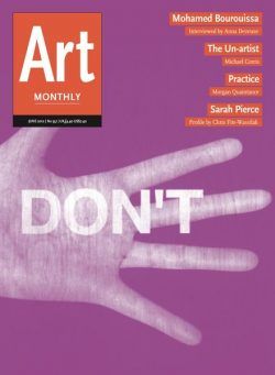 Art Monthly – June 2012