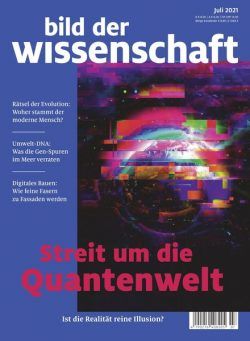 Bild der Wissenschaft – Juli 2021