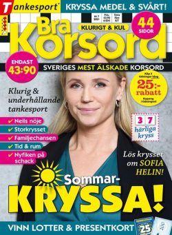 Bra Korsord – 03 juni 2021