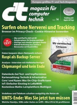 c’t Magazin fur Computertechnik – 18 Juni 2021