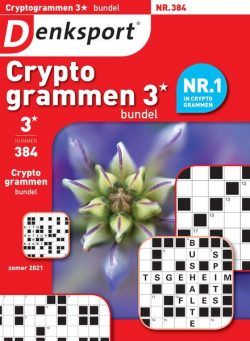 Denksport Cryptogrammen 3 bundel – 24 juni 2021