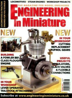 Engineering in Miniature – August 2012