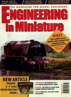Engineering in Miniature – March 2011