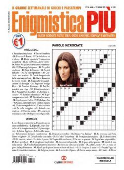 Enigmistica PIU – 29 Giugno 2021