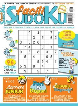 Facili Sudoku – giugno 2021