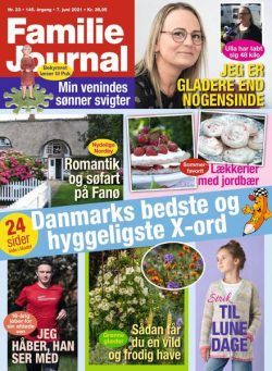 Familie Journal – 07 juni 2021