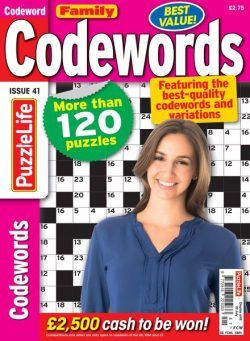 Family Codewords – June 2021