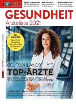 FOCUS GESUNDHEIT – Mai 2021