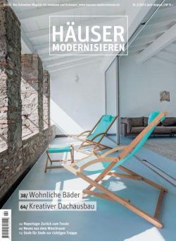 Hauser modernisieren – 03 Juni 2021