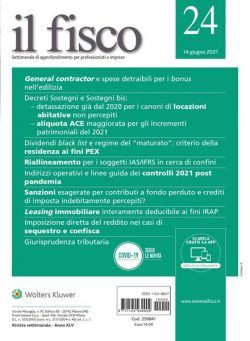 il fisco – 14 Giugno 2021