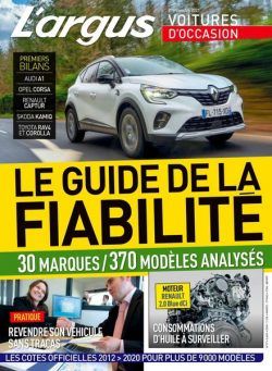 L’Argus Voitures d’Occasion – Juin 2021