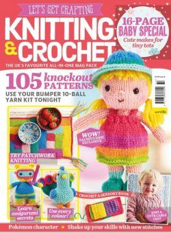 Let’s Get Crafting Knitting & Crochet – Issue 132 – June 2021