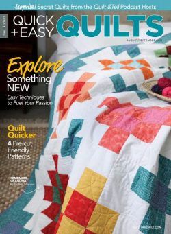 McCall’s Quick Quilts – August 2021