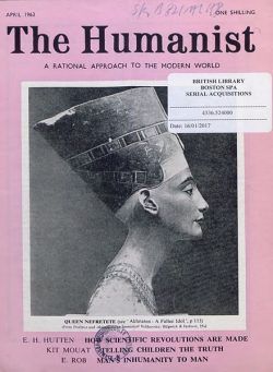 New Humanist – The Humanist, April 1963