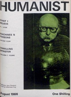 New Humanist – The Humanist, August 1966