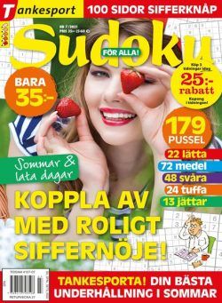 Sudoku for alla – 10 juni 2021