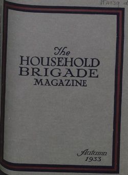 The Guards Magazine – Autumn 1933