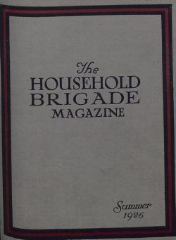 The Guards Magazine – Summer 1926