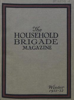 The Guards Magazine – Winter 1931