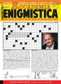 Accademia Enigmistica – luglio 2021