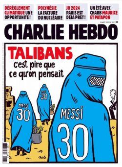 Charlie Hebdo – 18 Aout 2021