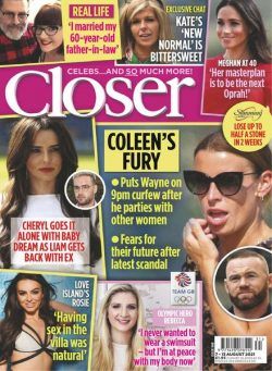 Closer UK – 11 August 2021