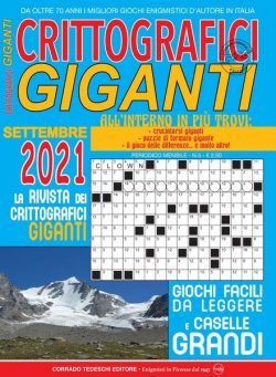 Crittografici Giganti – settembre 2021