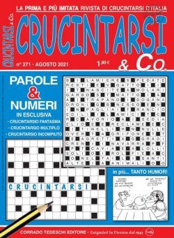 Crucintarsi & Co – agosto 2021