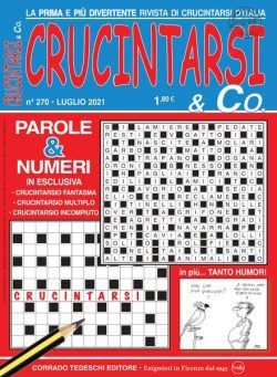 Crucintarsi & Co – luglio 2021