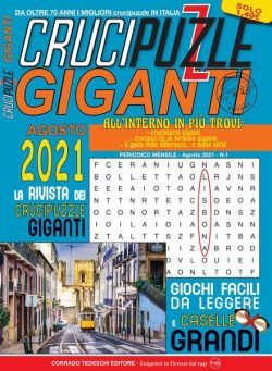 Crucipuzzle Giganti – 03 agosto 2021