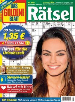 Das Goldene Blatt-Ratsel – August 2021