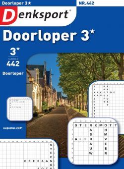 Denksport Doorloper 3 – 12 augustus 2021