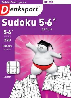 Denksport Sudoku 5-6 genius – 15 juli 2021