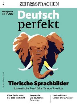 Deutsch perfekt plus – September 2021