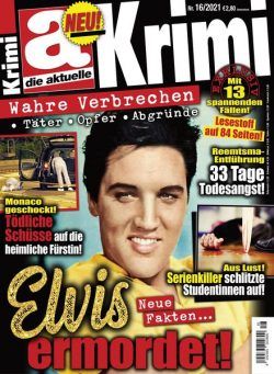 die aktuelle Krimi – 07 August 2021