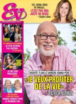 echos Vedettes – 24 juillet 2021