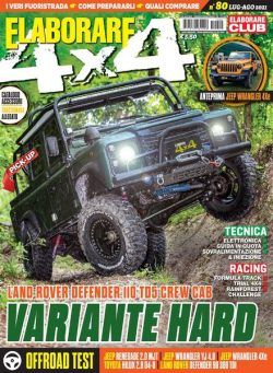 Elaborare 4×4 – Luglio-Agosto 2021