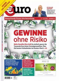 Euro am Sonntag Finanzmagazin – 06 August 2021