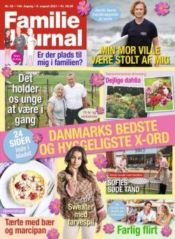 Familie Journal – 09 august 2021